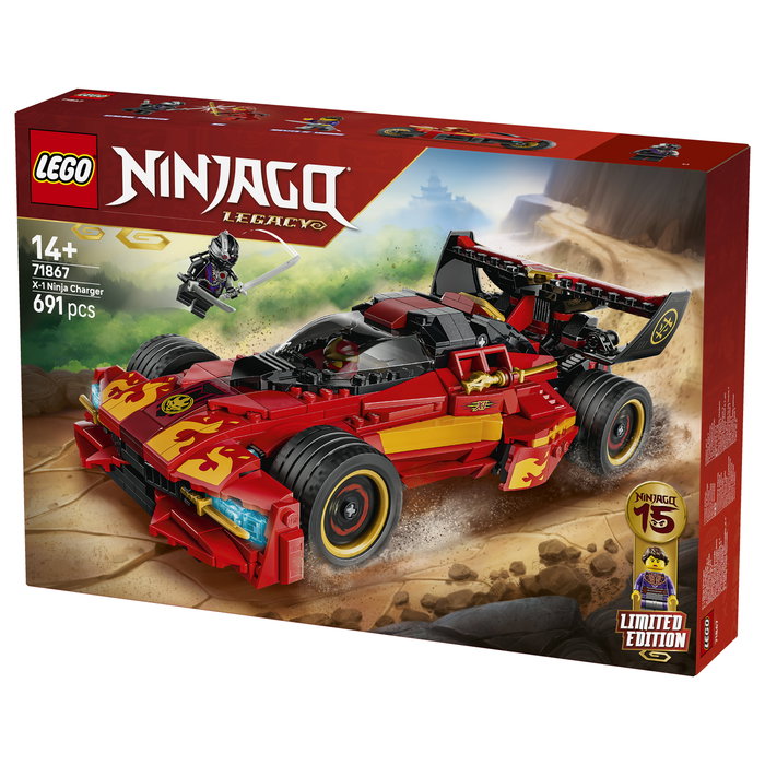 LEGO NINJAGO Deportivo Ninja X-1: 15 Aniversario (71867)