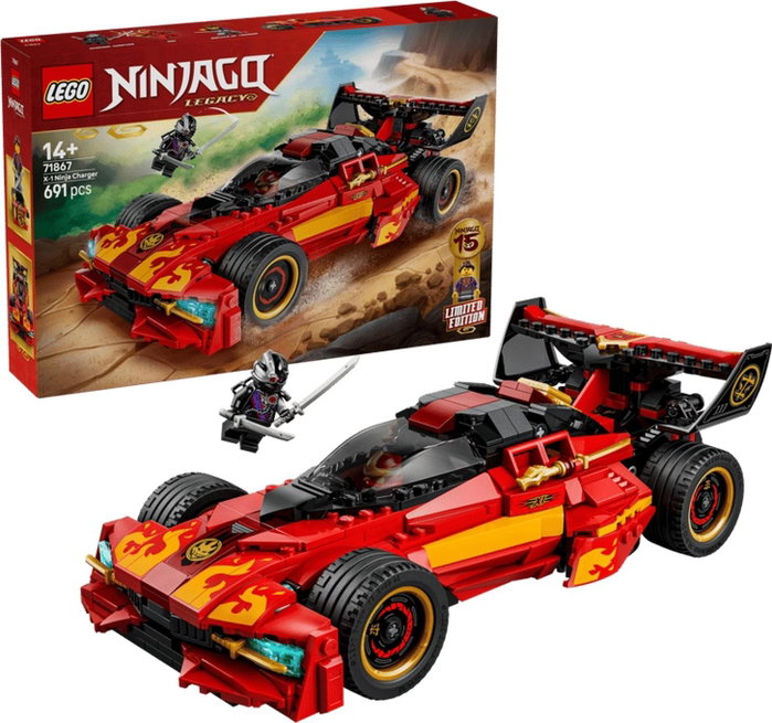 LEGO NINJAGO Deportivo Ninja X-1: 15 Aniversario (71867)