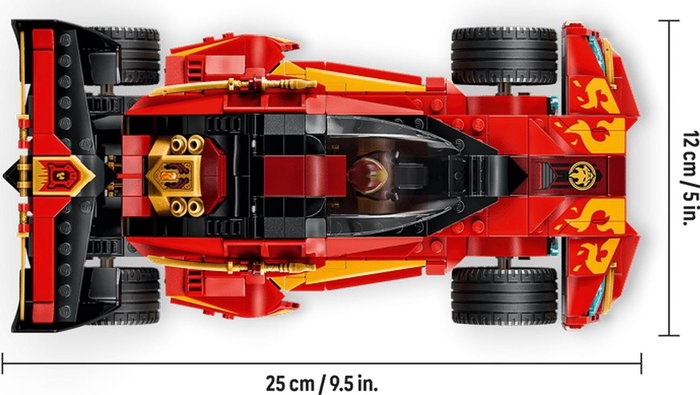 LEGO NINJAGO Deportivo Ninja X-1: 15 Aniversario (71867)