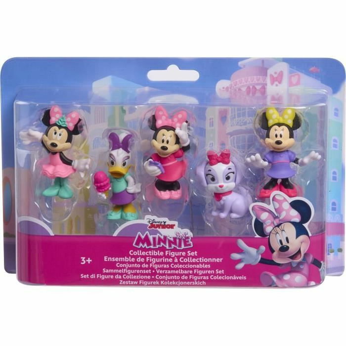 Disney Pack de 5 Figuras Minnie Mouse de 6 cm Disney Pack de 5 Figuras Minnie Mouse de 6 cm