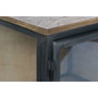 DKD Home Decor Mueble TV Madera y Metal 137x40x55 Natural y Gris Oscuro