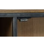 DKD Home Decor Mueble TV Madera y Metal 137x40x55 Natural y Gris Oscuro
