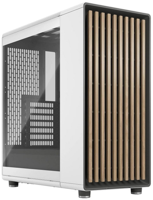 Fractal Design North Blanco con Vidrio Templado