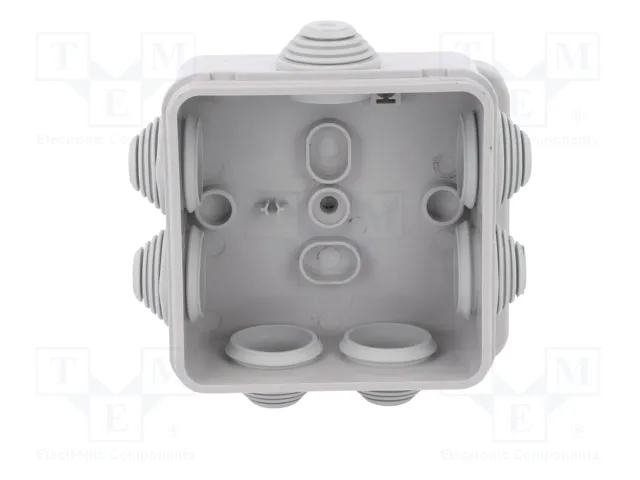 ELEKTRO-PLAST NASIELSK Caja de conexiones gris IP55 ELEKTRO-PLAST NASIELSK Caja de conexiones gris IP55