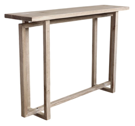 DKD Home Decor Consola Natural Mindi 120 x 30 x 80 cm