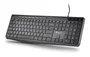 NGS Teclado SPECTRA USB Ultraslim Silencioso Multimedia con Teclas Planas y Diseño QWERTY Español 96% Negro para Hogar/Oficina
