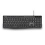 NGS Spectra Teclado Ultra Slim Silencioso USB Negro Español