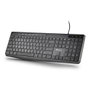 NGS Spectra Teclado Ultra Slim Silencioso Multimedia Negro Español