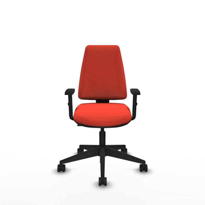 PIQUERAS Y CRESPO Silla de oficina Elche Naranja oscuro