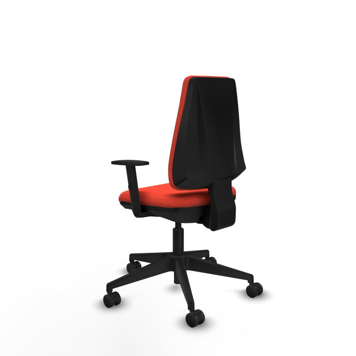 PIQUERAS Y CRESPO Silla de oficina Elche Naranja oscuro