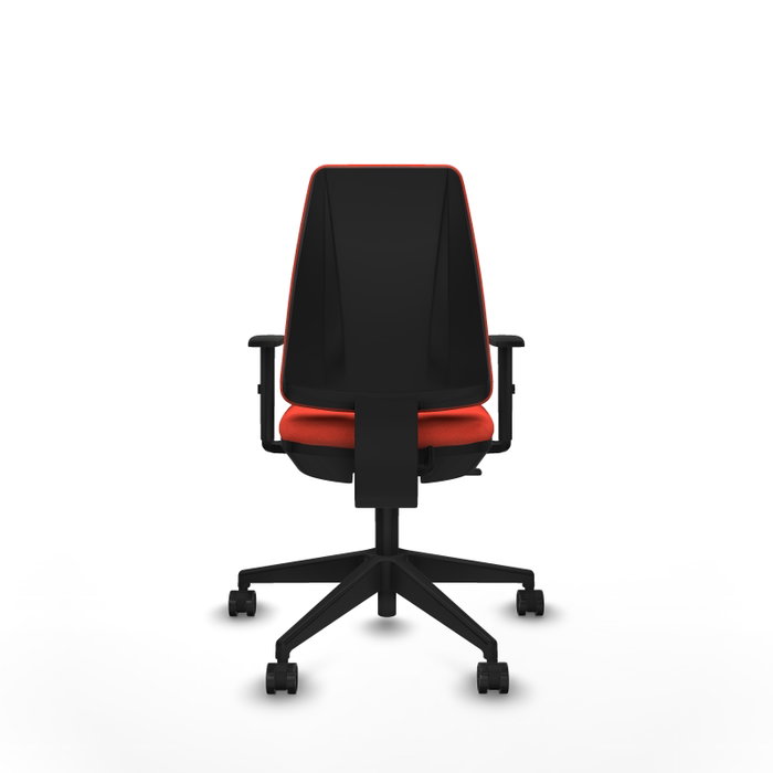 PIQUERAS Y CRESPO Silla de oficina Elche Naranja oscuro