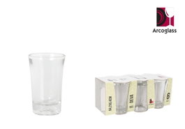 Arcoglass Set de 6 Chupitos Deva 38cc