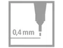 Stabilo Point 88 Rotulador Bermellón Pálido 0,4 mm Caja 10 UD