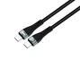 Conceptronic Cable USB-C a USB-C ETTA01B12 de 100 W, 1,2 m