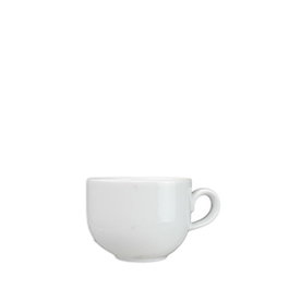 Summa Taza Sira de Porcelana Blanca Set de 6