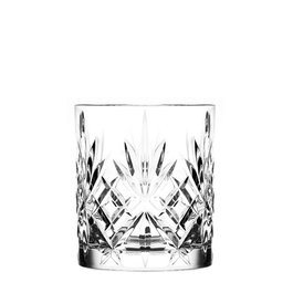 RCR Vaso Melodía de Cristal, 31 cl - 94 mm de Alto, 82 mm de Diámetro, Borde Grueso (Set de 6)