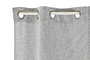 Cortina DKD Home Decor Gris 270 x 140 cm (2 Unidades) Poliester