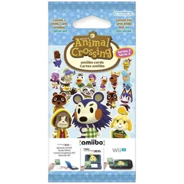 Nintendo Pack de 3 Tarjetas Animal Crossing Series 3 (1 Tarjeta Especial, 2 Estándar)