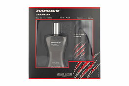 Jeanne Arthes Rocky Man Gift Set 100ml EDT + 200ml Desodorante Vaporizador