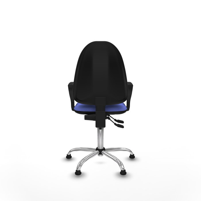 PIQUERAS Y CRESPO Silla de oficina Aýna Azul claro con Brazos fijos PIQUERAS Y CRESPO Silla de oficina Aýna Azul claro con Brazos fijos