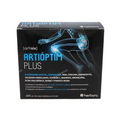 Herbora Artioptim Plus 20 viales de 10 ml