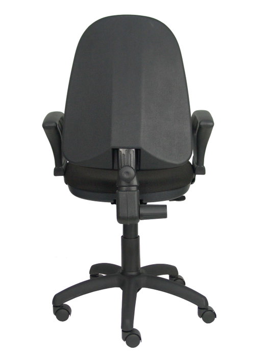 PIQUERAS Y CRESPO Silla de oficina Aýna con Brazos Fijos y Tela Negra PIQUERAS Y CRESPO Silla de oficina Aýna con Brazos Fijos y Tela Negra