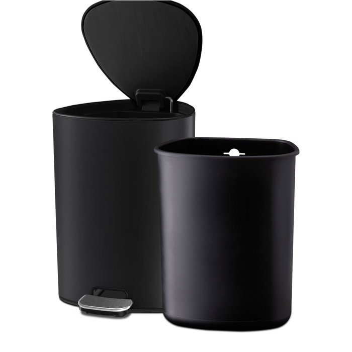 Joseph Joseph EasyStore Cubo de Basura con Pedal 5L Negro Mate Joseph Joseph EasyStore Cubo de Basura con Pedal 5L Negro Mate