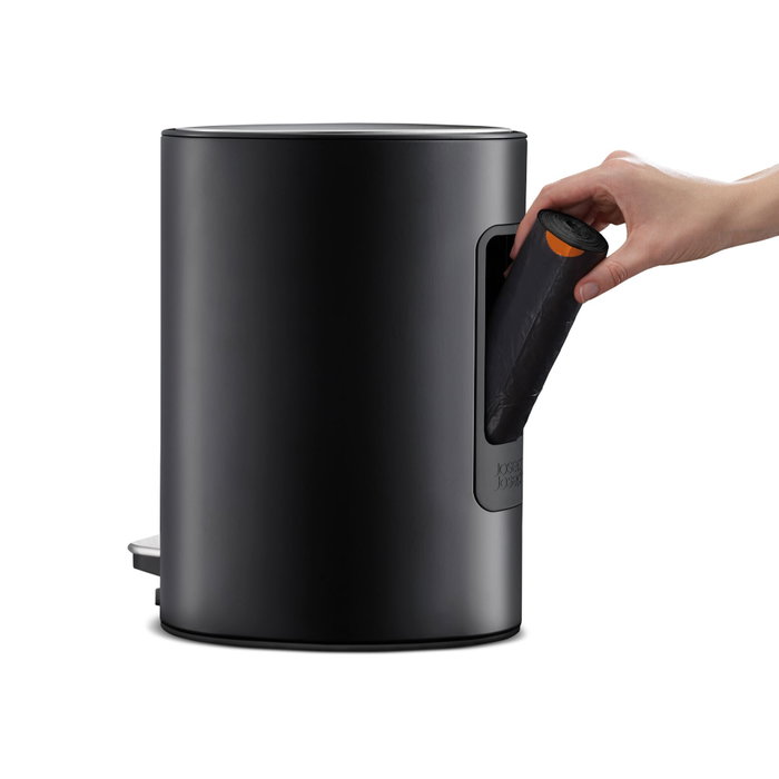 Joseph Joseph EasyStore Cubo de Basura con Pedal 5L Negro Mate Joseph Joseph EasyStore Cubo de Basura con Pedal 5L Negro Mate
