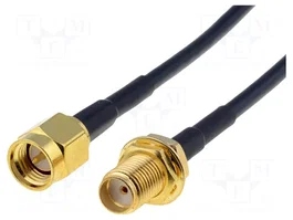 ESOL Cable Coaxial RG174 50Ω SMA Macho a SMA Hembra 20m
