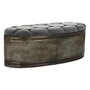 DKD Home Decor Descalzadora Metal Poliester Gris