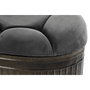 DKD Home Decor Descalzadora Metal Poliester Gris