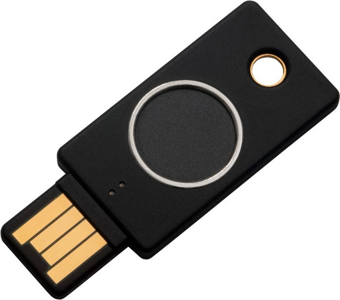 Yubico YubiKey Bio FIDO Edition USB A Negro