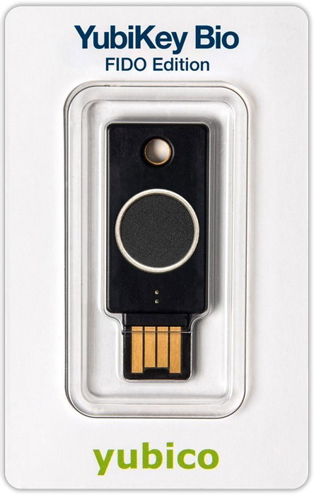 Yubico YubiKey Bio FIDO Edition USB A Negro