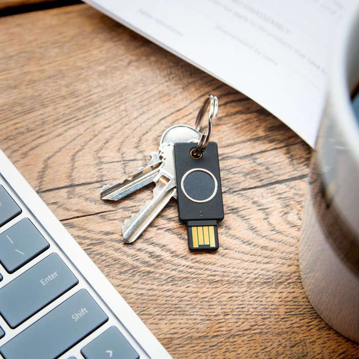 Yubico YubiKey Bio FIDO Edition USB-A Negro
