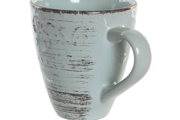 DKD Home Decor Mug Tradicional Azul 13 x 10.5 x 13 cm (12 Unidades) Gres 400 ml DKD Home Decor Mug Tradicional Azul 13 x 10.5 x 13 cm (12 Unidades) Gres 400 ml