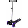 Ociotrends Patinete 3 ruedas Eco Future Scooter Plegable Con Luces Purple