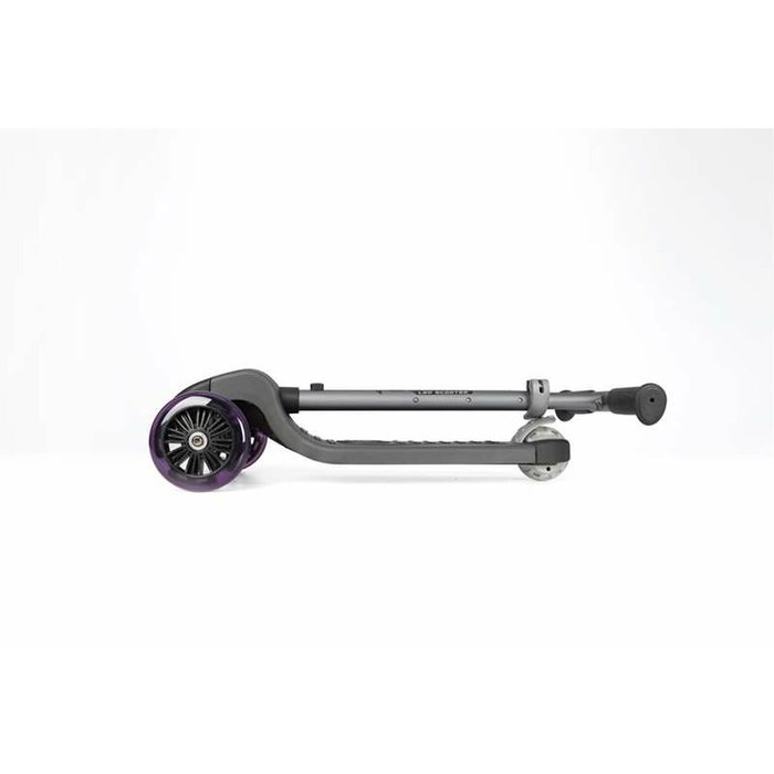 Ociotrends Patinete 3 ruedas Eco Future Scooter Plegable Con Luces Purple