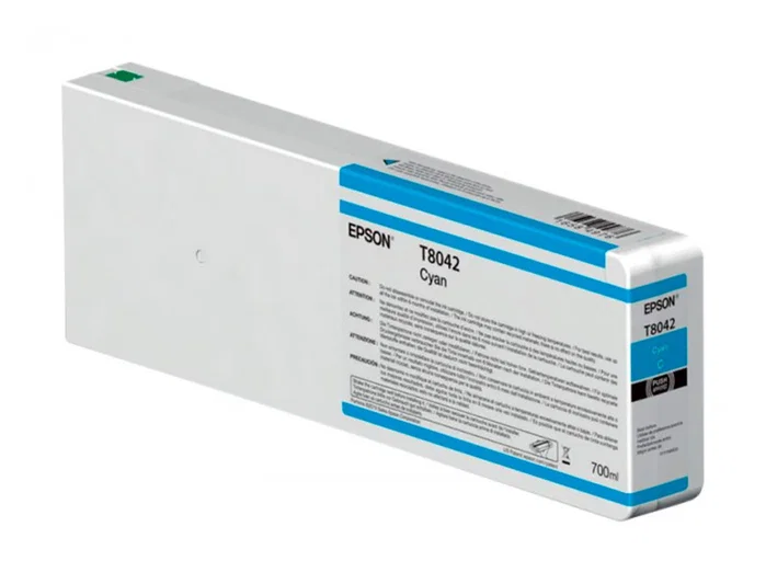 Epson SureColor SC-P Tinta Cian Ultrachrome HDX/HD 700ml Original - Cartucho de Inyección de Tinta