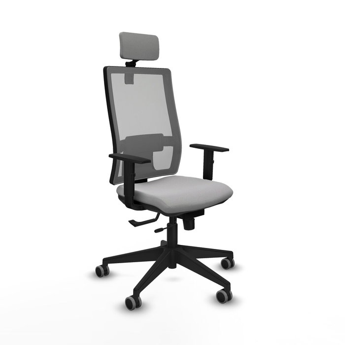 PIQUERAS Y CRESPO Silla de oficina Horna Gris con mecanismo Sincro/Traslack PIQUERAS Y CRESPO Silla de oficina Horna Gris con mecanismo Sincro/Traslack