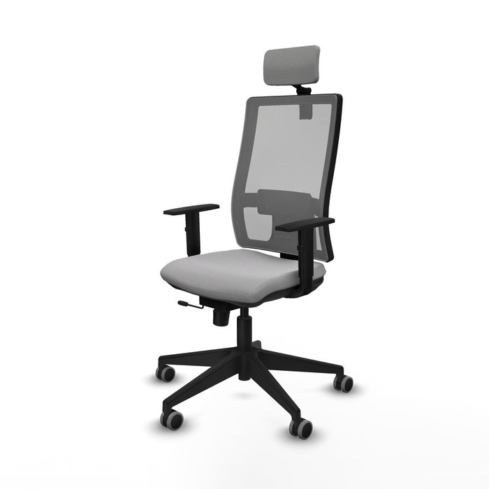 PIQUERAS Y CRESPO Silla de oficina Horna Gris con mecanismo Sincro/Traslack PIQUERAS Y CRESPO Silla de oficina Horna Gris con mecanismo Sincro/Traslack