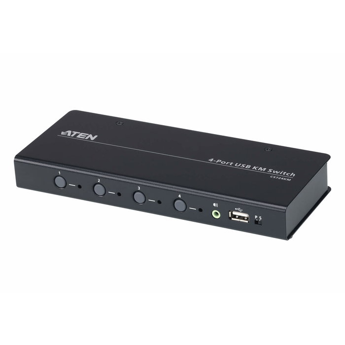 Aten CS724KM Interruptor KVM Negro Aten CS724KM Interruptor KVM Negro