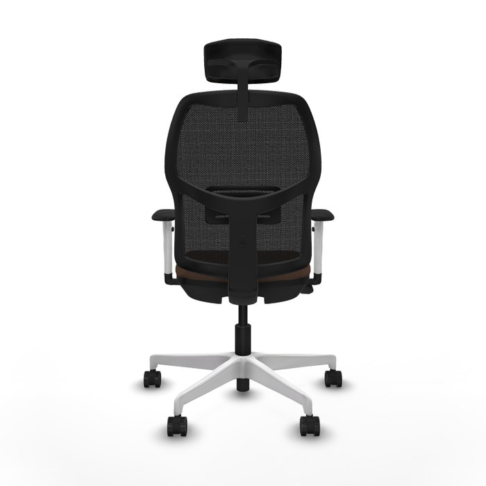PIQUERAS Y CRESPO - Silla de oficina certificados Alfera con brazos ByN, mecanismo Sincro/Traslack, cabecero 2D, apoyo lumbar 1D y respaldo fijo para un confort óptimo.