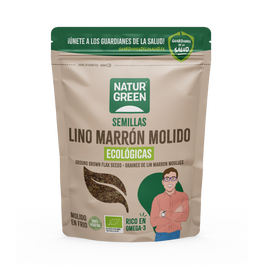 NATURGREEN Semillas de Lino Marrón Bio 225 g