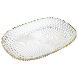 Home Deco Factory Bandeja Sabah de 48 cm en PET