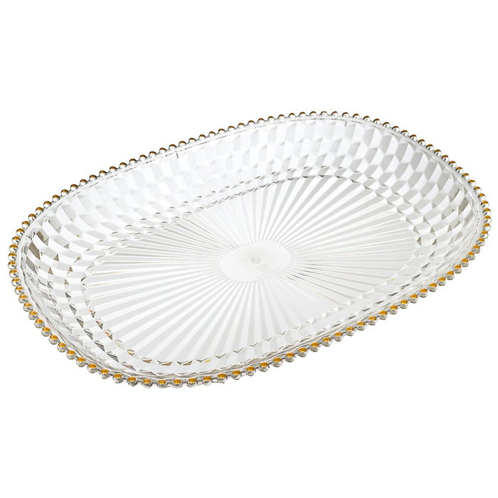 Home Deco Factory Bandeja Sabah de 48 cm en PET Home Deco Factory Bandeja Sabah de 48 cm en PET