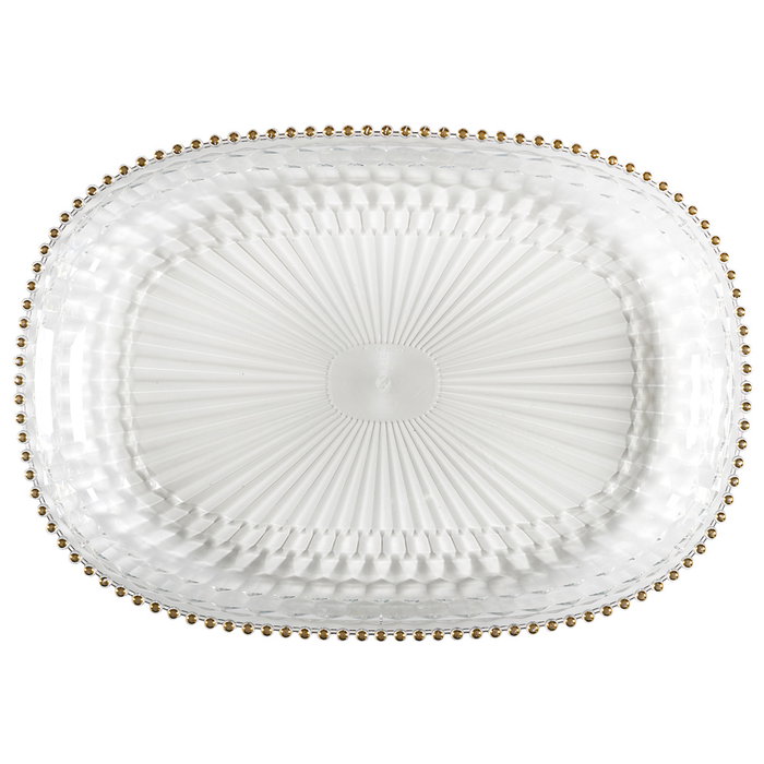 Home Deco Factory Bandeja Sabah de 48 cm en PET Home Deco Factory Bandeja Sabah de 48 cm en PET