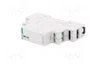 F&F Transductor de corriente para raíl DIN 0÷285VAC, 0÷400VDC
