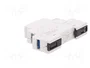 F&F Transductor de corriente para raíl DIN 0÷285VAC, 0÷400VDC