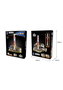 Pantasy Kit Construcción Landspace-Rocket 1284pzs, Modelo Zhuque-2 con 4 Minifiguras