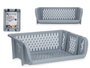 Kinvara Verdulero Apilable Gris 30 x 13.5 x 38.7 cm (Set de 24)